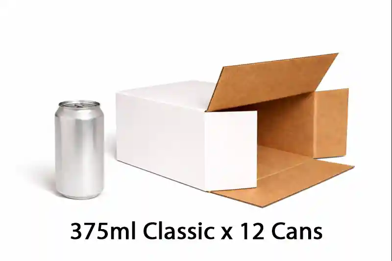 12 PACK [375ML CLASSIC] RSC CARTON 201x132x266mm | Pakko